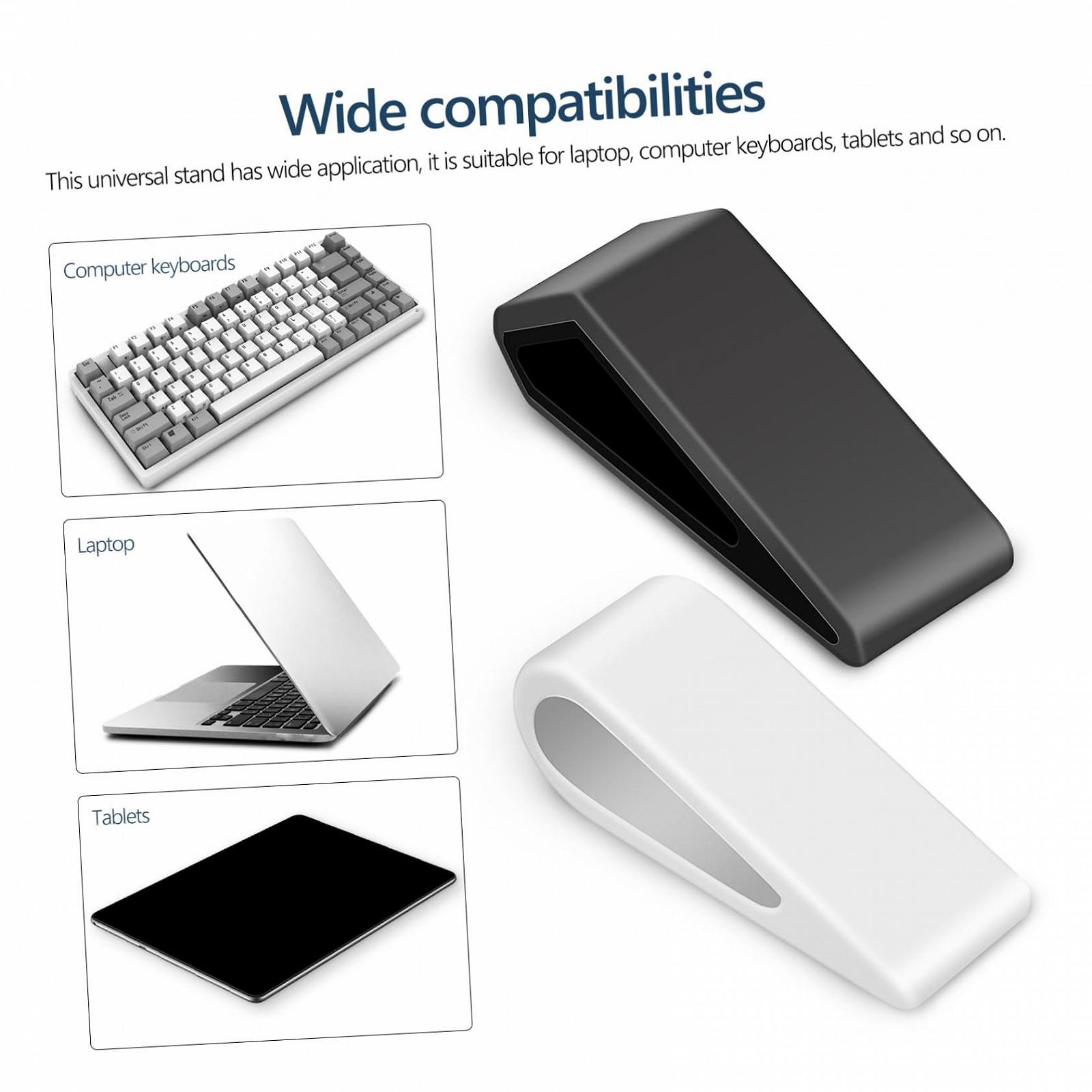 Комплект 4 шт. Підставка для ноутбука Регульована по висоті Вентильована Нековзна, фото №5