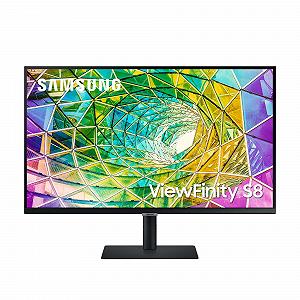 Монитор Samsung Viewfinity S8 S32A800NMP 32 дюйма VA панель 4K UHD HDR10 Время отклика 5мс Частота обновления 60Гц Поворот Черный - Фото 1