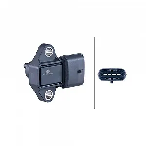 Датчик тиску наддуву HELLA 6PP 358 152-211 для HYUNDAI KIA HITACHI - Фото 1