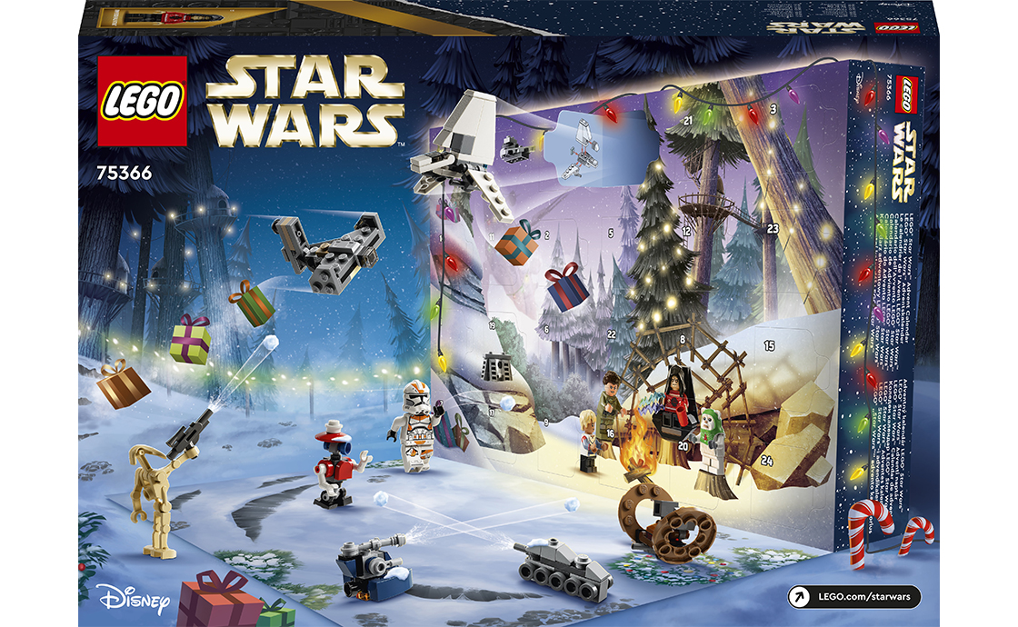 Дитячий конструктор LEGO Star Wars Новорічний календар для 2023 року (75366), фото №3