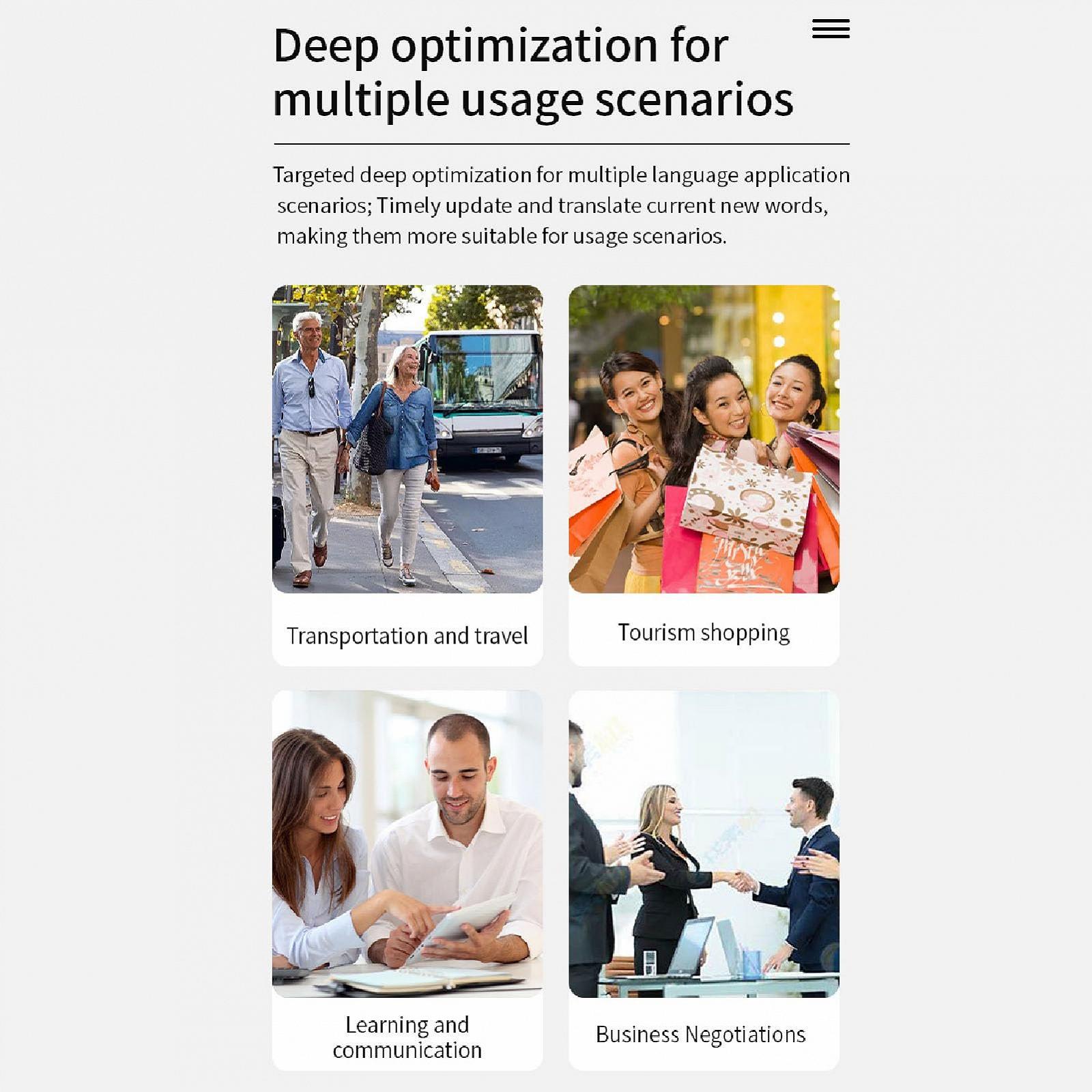 Навушники-перекладачі Чорний, фото №7