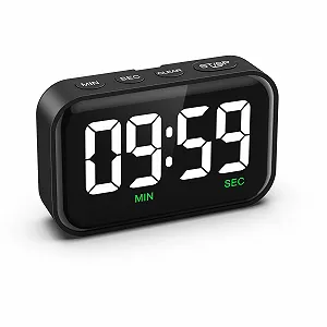 Цифровой кухонный таймер ORIA Magnetic 3.5 дюйма LCD дисплей - Фото 1