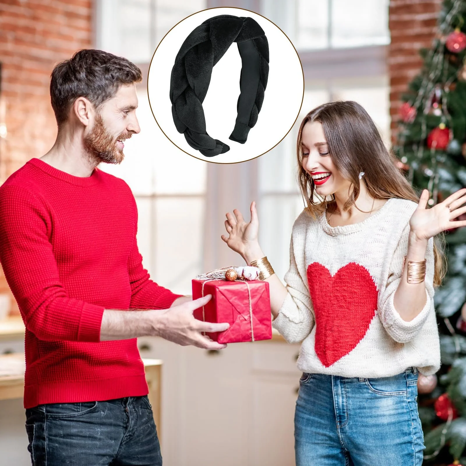 Обруч Оксамитовий плетений, фото №7