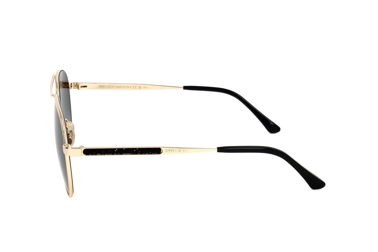 Сонцезахисні Окуляри Жіночі Jimmy Choo Jimena/S 2M2 Чорний Золотий 60/12/145, фото №3