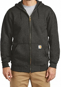 Джемпер Carhartt Midweight Zip Hoodie GREY XL - Фото 1