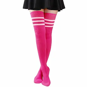 Високі шкарпетки DRESHOW Жіночі екстра довгі шкарпетки вище коліна - Фото 1