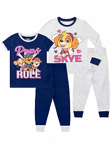 Купить Пижама PAW PATROL Для девочек, 2 шт, Slim Fit - Фото 1 Пижама PAW PATROL Для девочек, 2 шт, Slim Fit - Фото 1