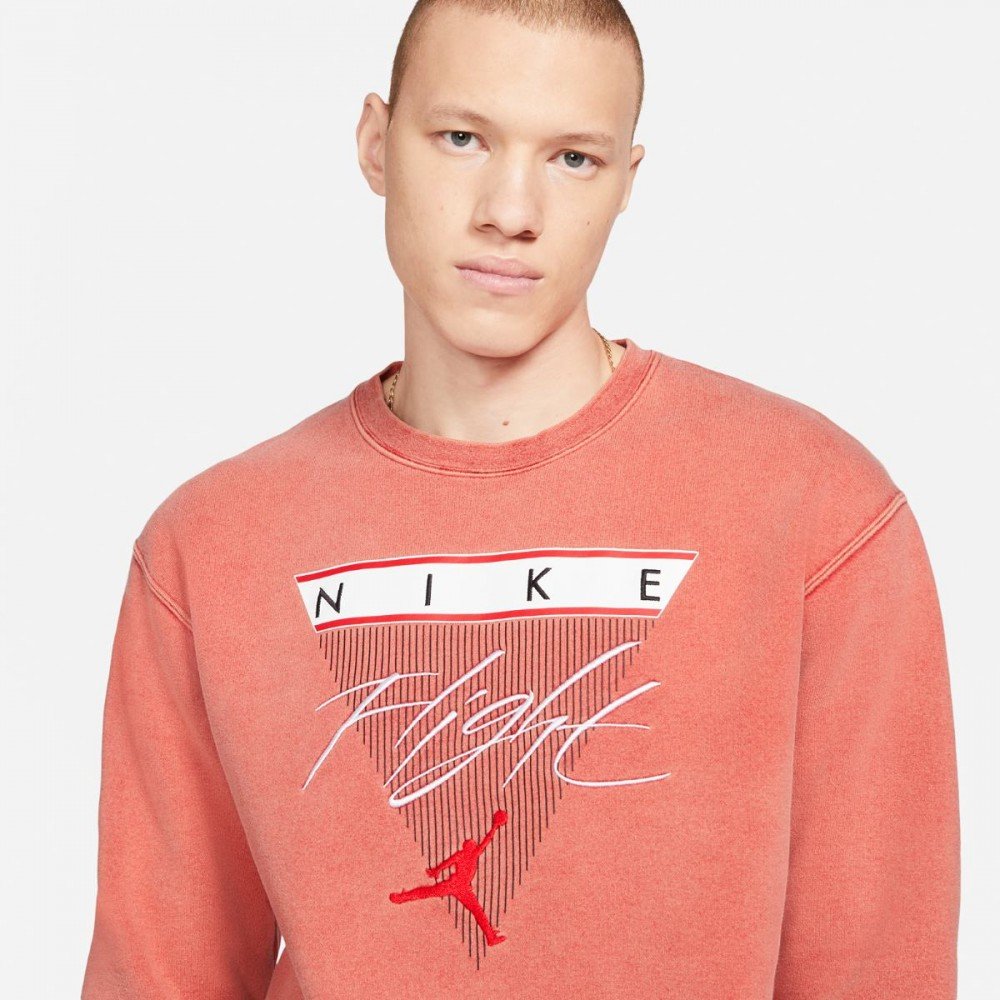 Свитшот Air Jordan Flight Fleece Персиковый XS, фото №2
