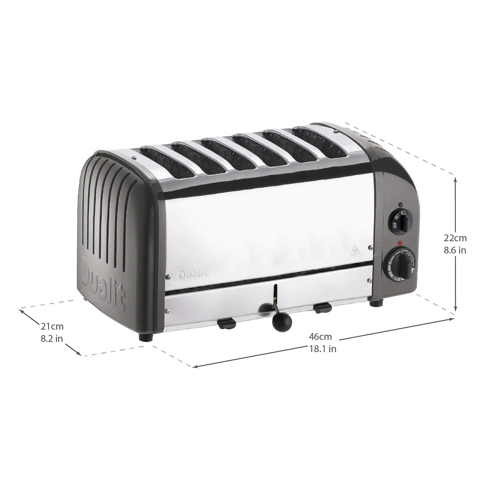 Тостер Dualit E269 на 6 скибочок, фото №7 Тостер Dualit E269 на 6 скибочок, фото №7