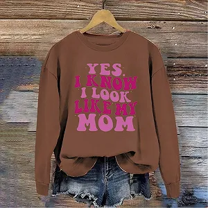 Женский свитшот Generisch Классический на пуговицах Oversized, с принтом букв, костюм на Хэллоуин, жуткий Oversized synthetic.ua - Фото 1