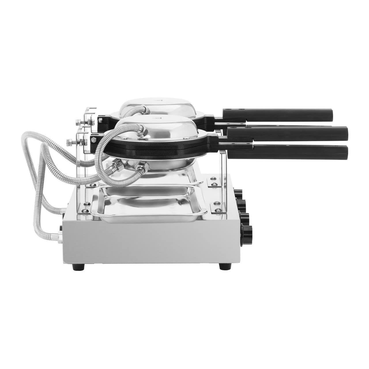 Вафельниця Royal Catering Bubble RCWM-2800-B 2 x 1400 Вт 50-250 °C Таймер: 0-5 хв, фото №5