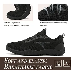 Кросівки ASHION Мінімалістичні для бігу по бездоріжжю з широким носком Чоловічі Фітнес Кросівки synthetic.ua - Фото 1