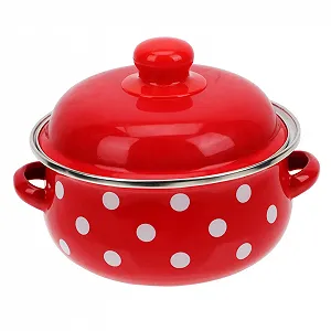 Купити Каструля емальована Amosfun керамічна скляна для розігріву в духовці глиняна - Фото 1 Каструля емальована Amosfun керамічна скляна для розігріву в духовці глиняна - Фото 1