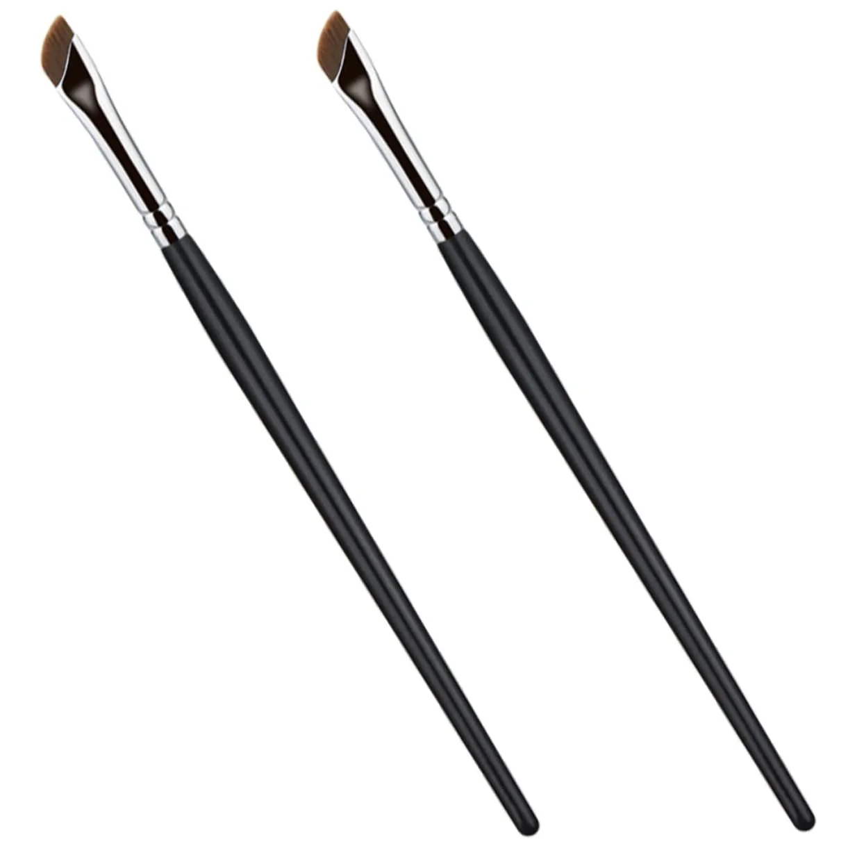 Інструмент для макіяжу Пензлі для брів Кутовий Пензлі для підводки Плоский Пензлі-консилер Пензлі для макіяжу очей Штучне волокно Плоский Пензлі для підводки Пензлі для макіяжу для жінок, фото №1