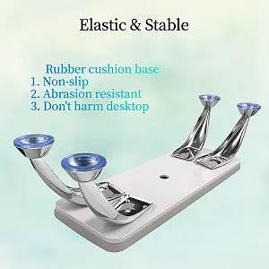 Підставка для рук Манікюрна Подушка для рук Світло-сіра synthetic.ua - Фото 1