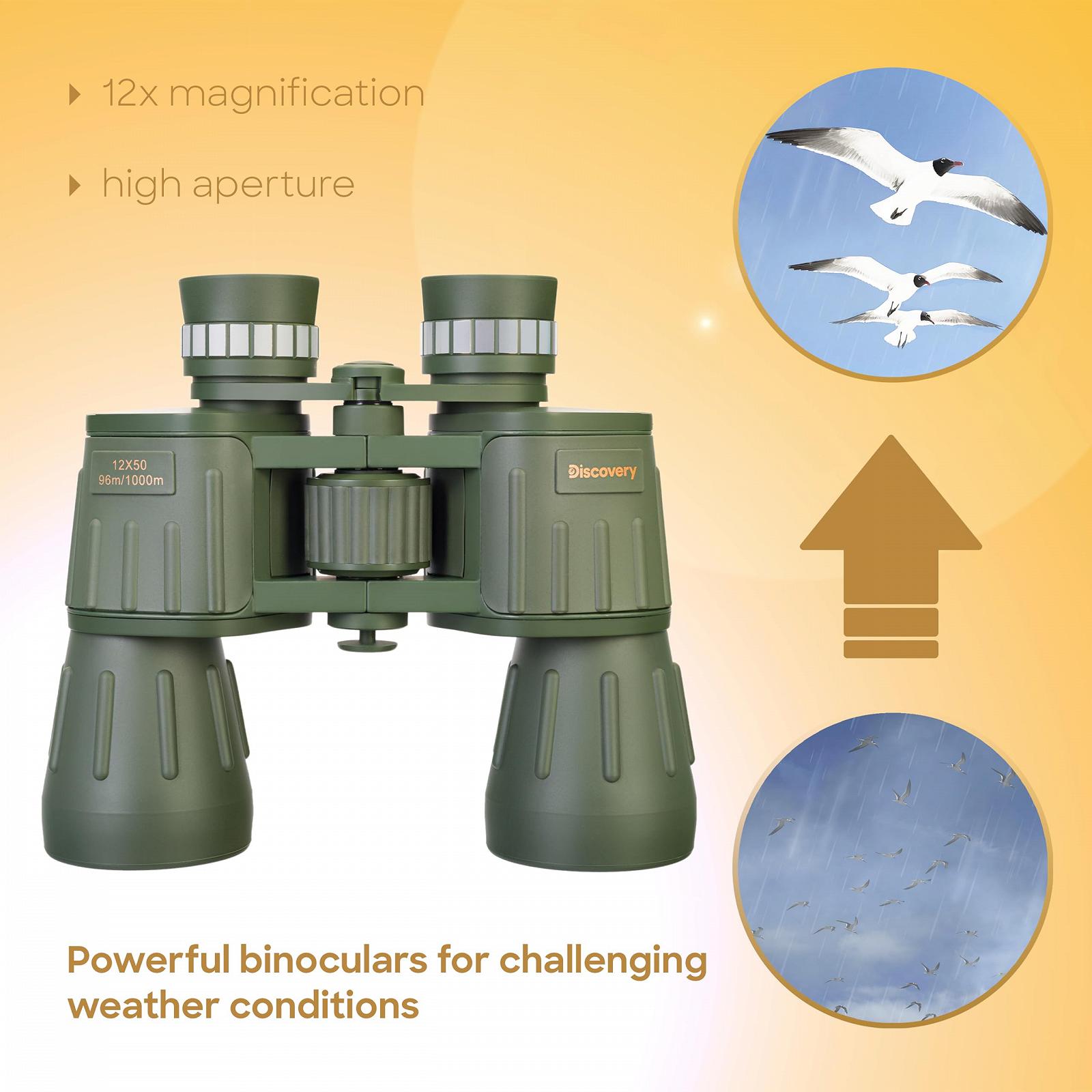 Бінокль Discovery Field 12x50, фото №3