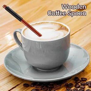 Ложка Amabro Деревянная 20 cm, набор 2 шт synthetic.ua - Фото 1