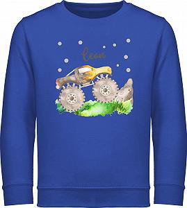 Свитшот Shirtracer Детский Car Monster Truck Monster Truck Off Road Bigfoot 4x4 Pick-Up Off-Road Vehicle - Фото 1