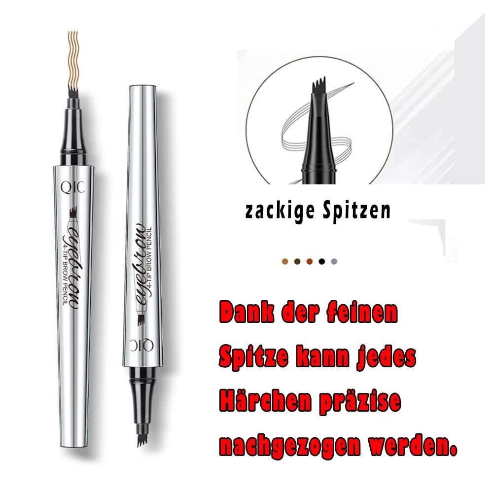 Олівець для брів Liquid Hair Drawing з наконечником Micro Fork #1 Brown, фото №3