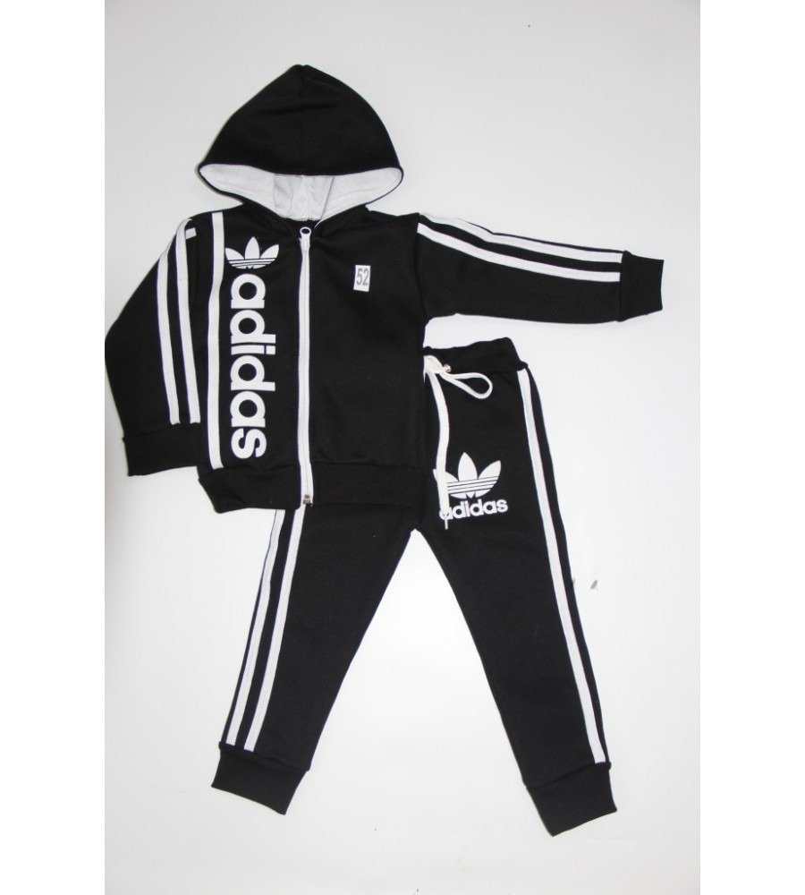 ТОП! Спортивный костюм тройка Adidas - теплый и демисезонный, для мальчиков и девочек 80-140 см, фото №7