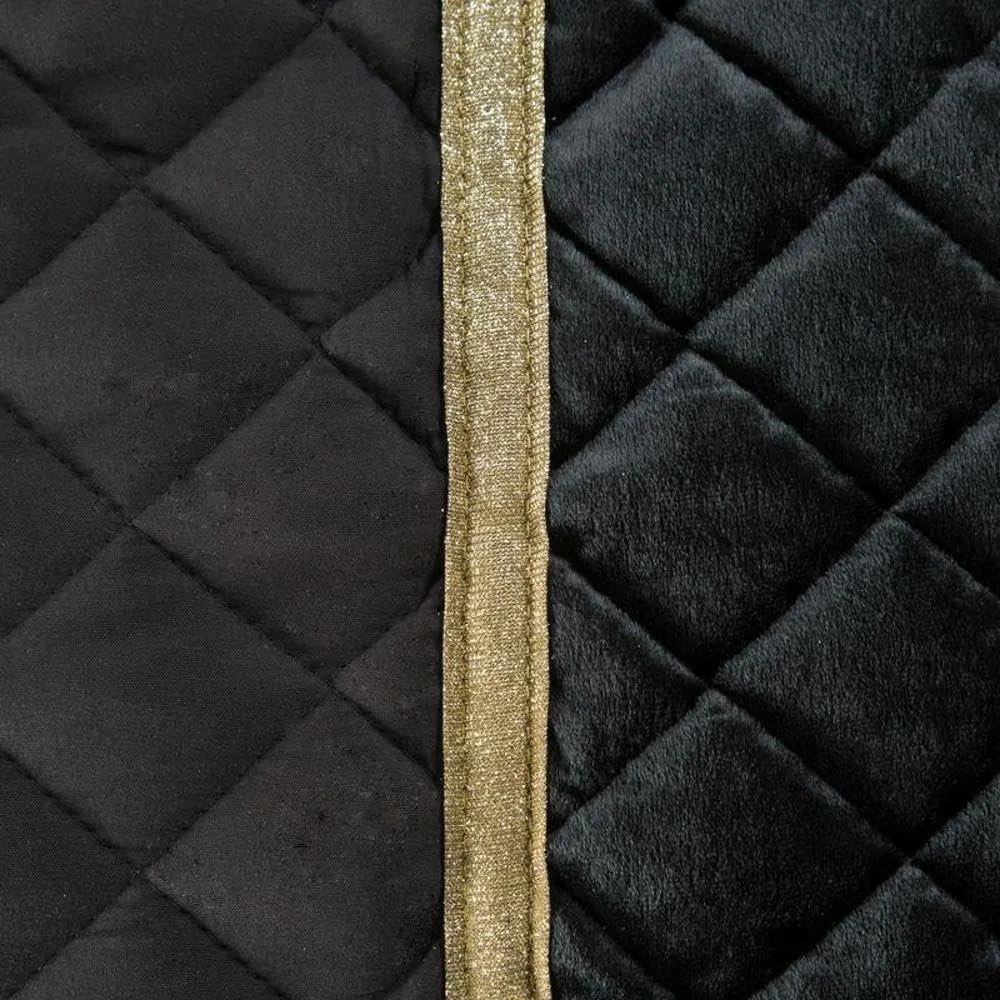 Покрывало Eurofirany Бархат Кристин Черный, 220 см x, фото №3