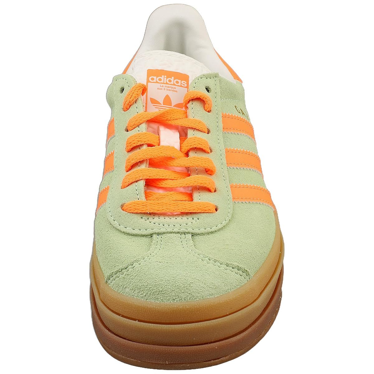 Кроссовки Adidas Gazelle Bold Женские - 40, Розовый Зеленый, фото №3