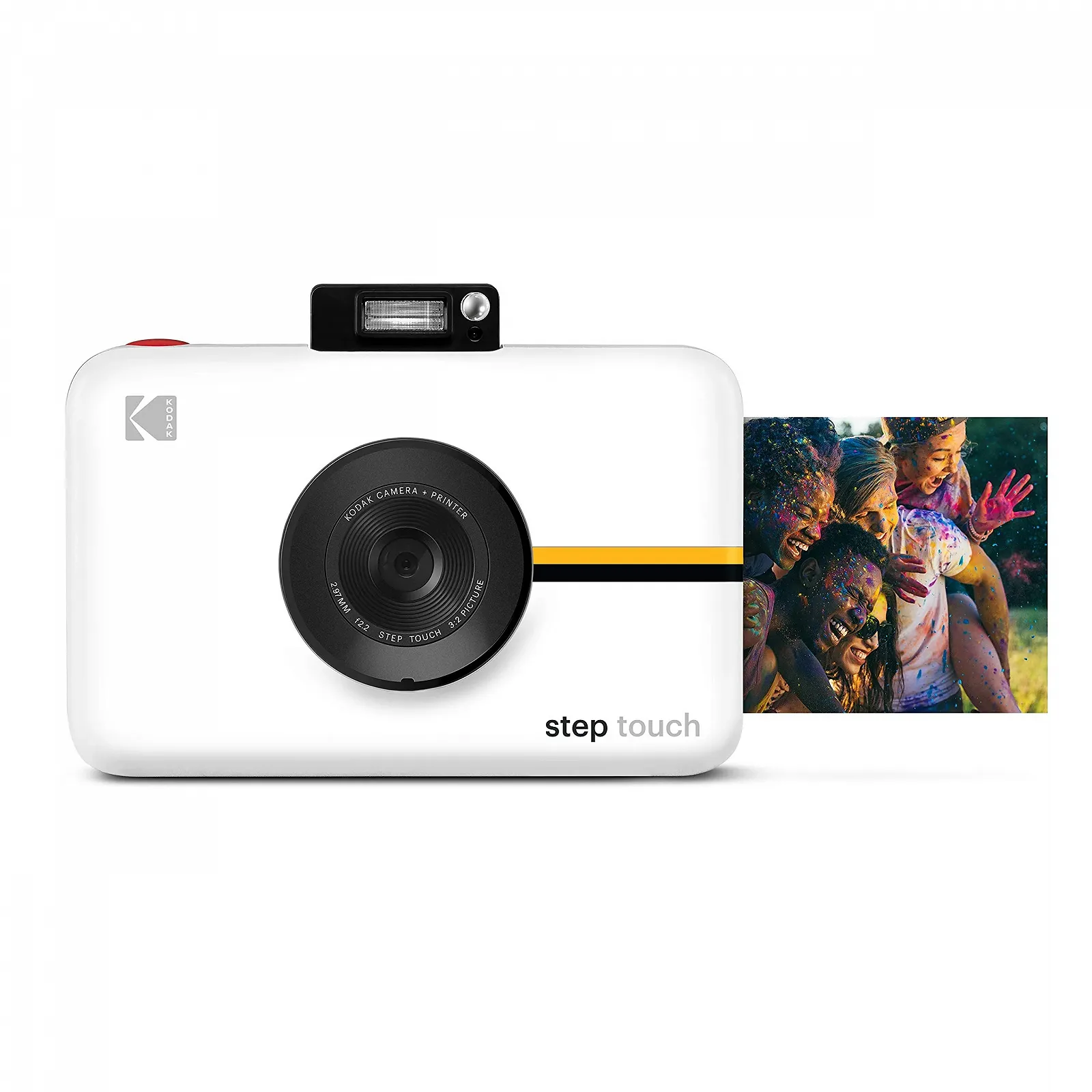 Цифровая фотокамера мгновенной печати и принтер KODAK Step Touch 13MP 3.5 LCD 1080p HD White, фото №2