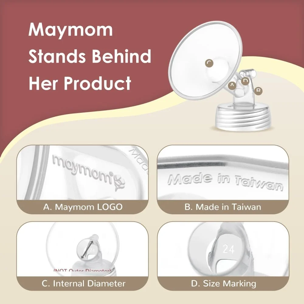 Запасні частини Maymom Spectra S1/S2/9 Plus воронки 21 мм та клапани Duckbill, фото №8 Запасні частини Maymom Spectra S1/S2/9 Plus воронки 21 мм та клапани Duckbill, фото №8