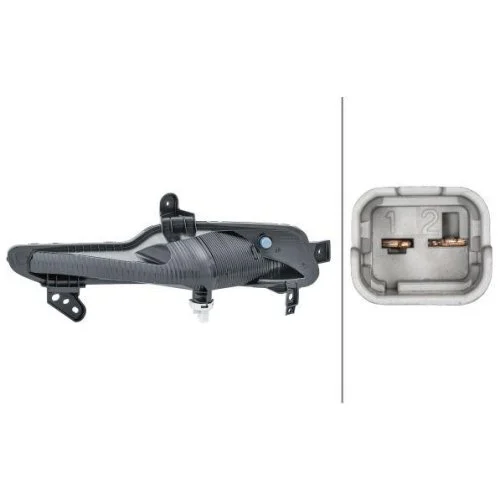 Покажчик повороту HELLA 2BA 012 349-021 для RENAULT передній правий, фото №2