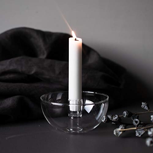 Подсвечник Storefactory Sevalla Стекло Прозрачный 12 × 12 × 6 см, фото №3