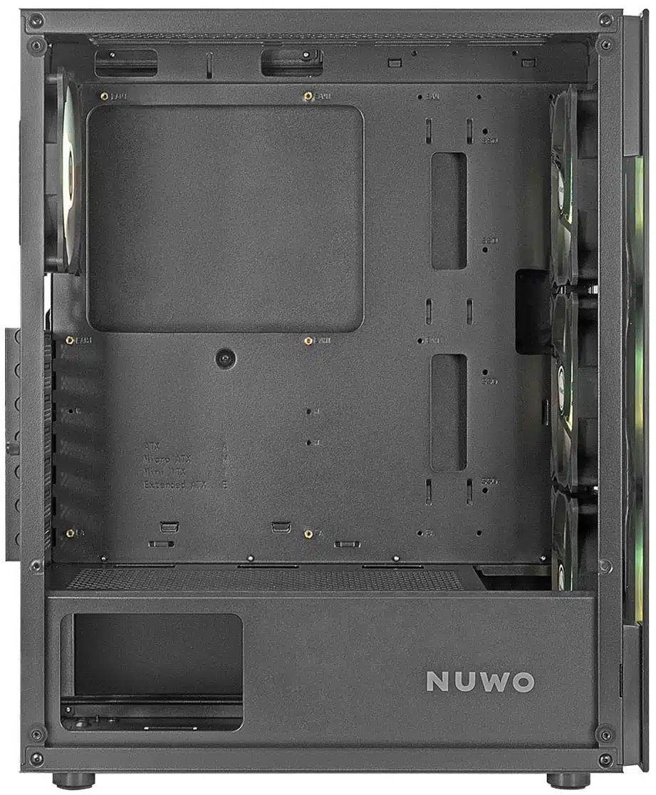 Корпус Nuwo Rodan R602 / без БЖ / Чорний, фото №5