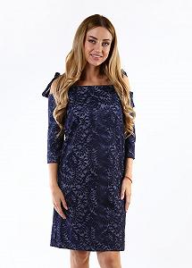 Платье inDresser M Синий (IN-F0222Ю009К-Navy-blue) - Фото 1