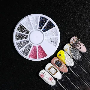 Стрази Круглі Artlalic Aurora Crystal 2 мм, 6 кольорів synthetic.ua - Фото 1