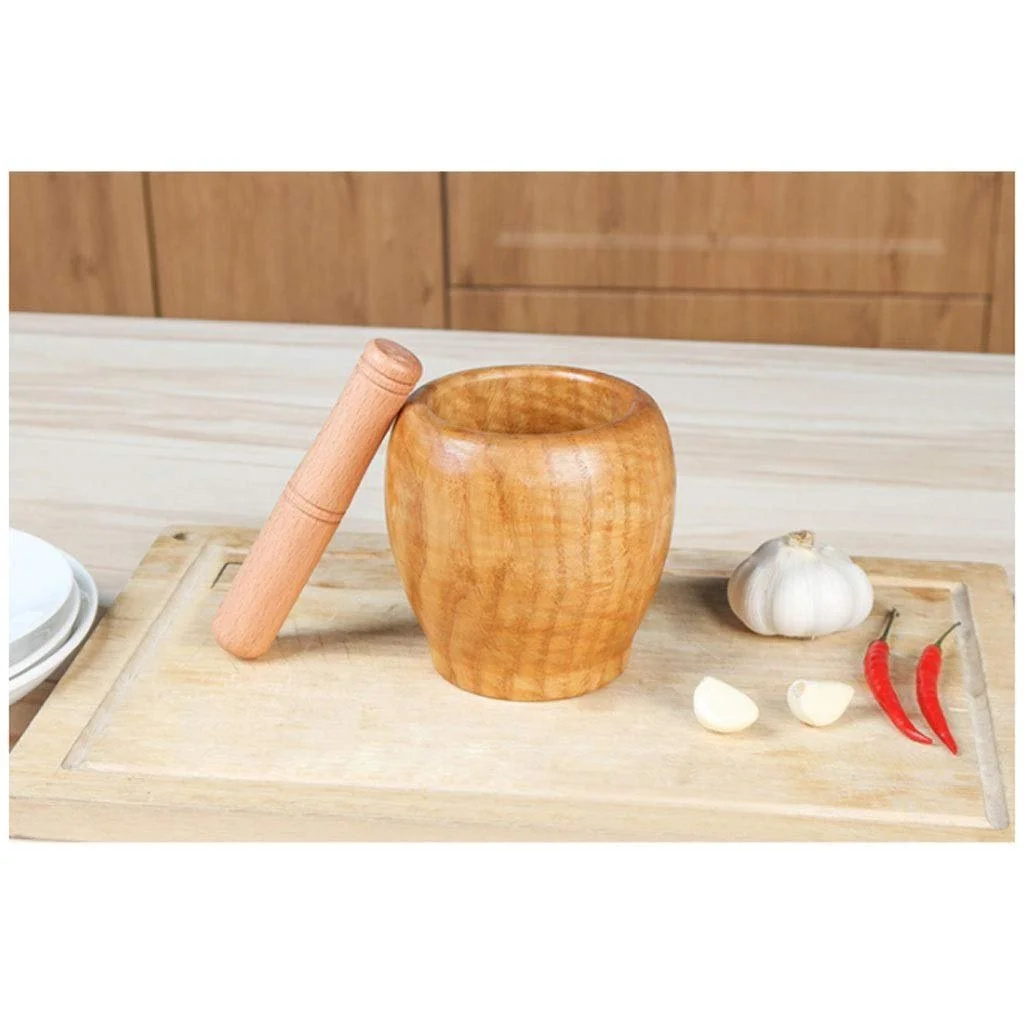 Ступка і товкачик Дерев'яна, фото №4