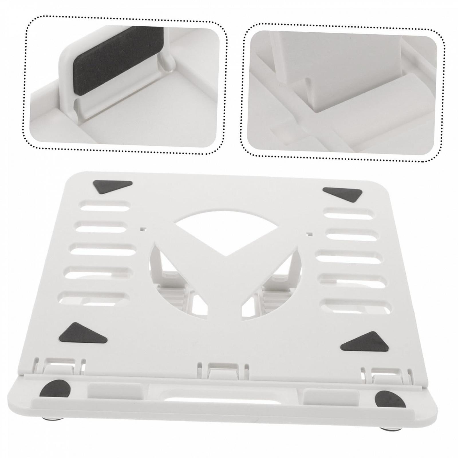 Подставка для ноутбука складная SEWACC Регулируемая по высоте Пластиковая Нескользящая Подставка для планшета Эргономичная Регулируемая Подставка для ноутбука для офиса и путешествий, фото №3 Подставка для ноутбука складная SEWACC Регулируемая по высоте Пластиковая Нескользящая Подставка для планшета Эргономичная Регулируемая Подставка для ноутбука для офиса и путешествий, фото №3