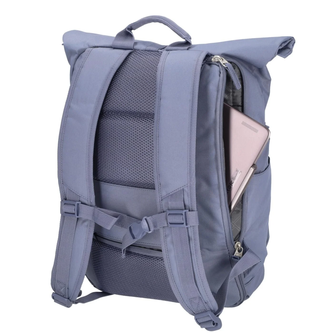 Рюкзак Whitney Roll-Up Modern Daypack 17 дюймів smoke blue, фото №4 Рюкзак Whitney Roll-Up Modern Daypack 17 дюймів smoke blue, фото №4