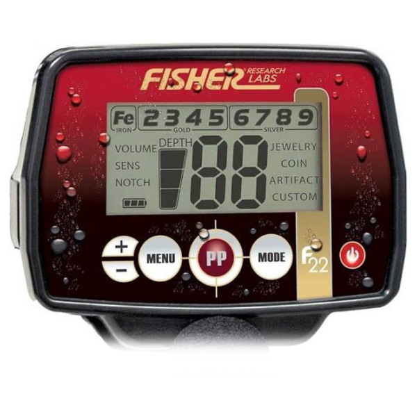 Грунтовий металевий пошук Fisher F22, фото №2