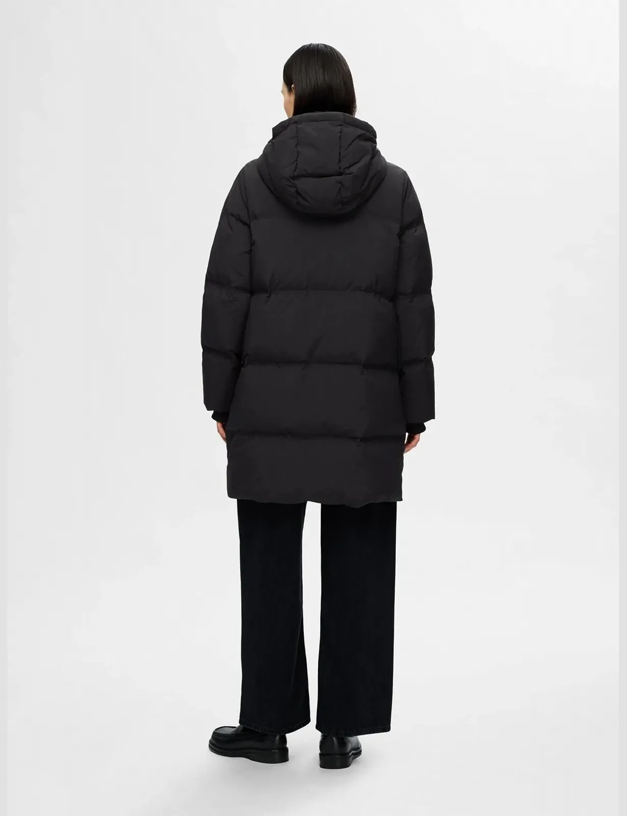 Пуховик Selected Lange, фото №3