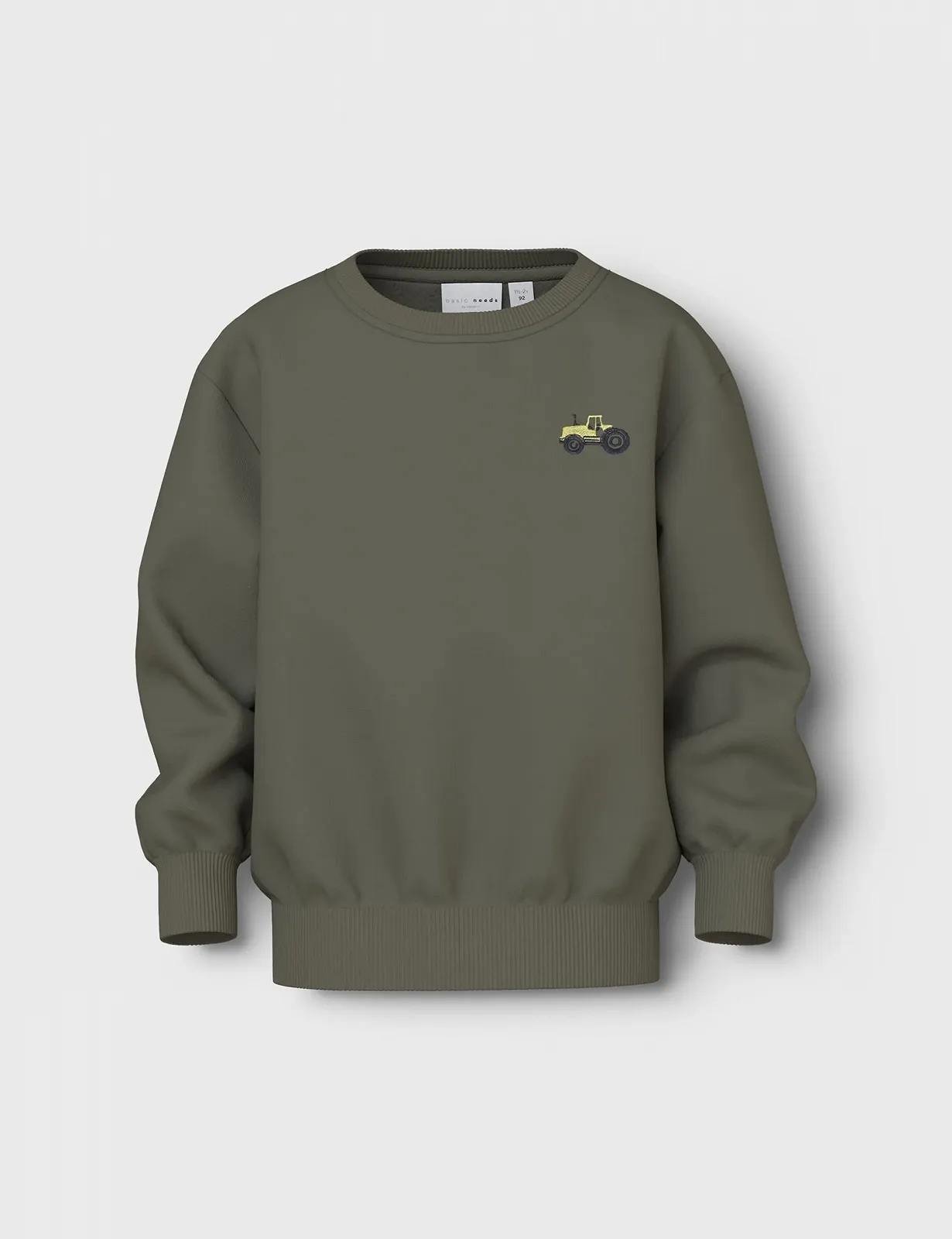 Лонгслів Name it mini Nmmvallen LS Nreg Sweat Bru для хлопчиків, фото №3 Лонгслів Name it mini Nmmvallen LS Nreg Sweat Bru для хлопчиків, фото №3