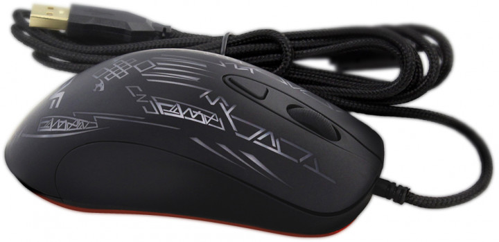 Комп'ютерна миша Frime Black Panther, USB FMP18100, ігровий, 4000dpi, довжина кабелю 2.1m, 4 кнопки, фото №5