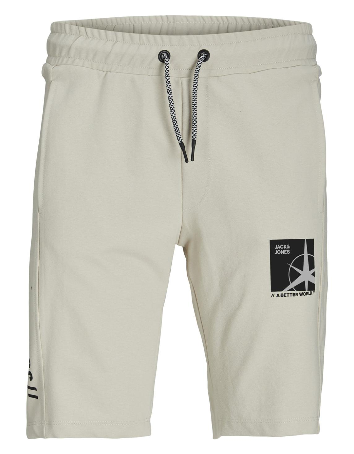 Шорты Jack&Jones JPSTFILO SWEAT SHORTS FB SN 12230410 Бежевый M, фото №1