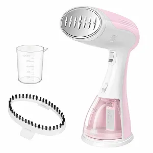 Відпарювач ручний 1500 Вт 300 мл Рожевий - Фото 1