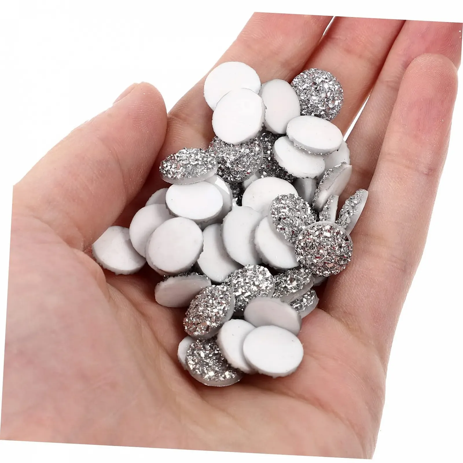 Стрази DECHOUS, 100 шт, для ювелірних прикрас, алмазні, для DIY, з плоскою задньою частиною, розсипні блискучі, фото №9