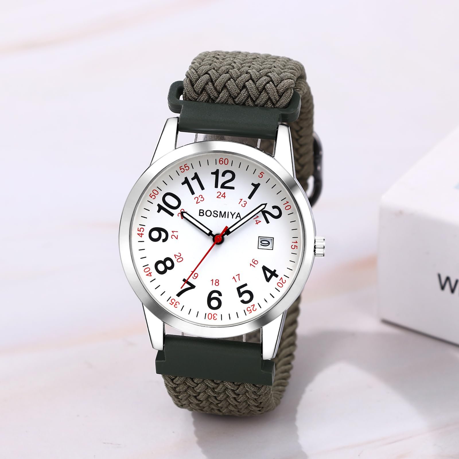 Годинник Тип Unisex OIDEA Плетений з датою: 24 години Аналоговий Кварцовий, фото №2