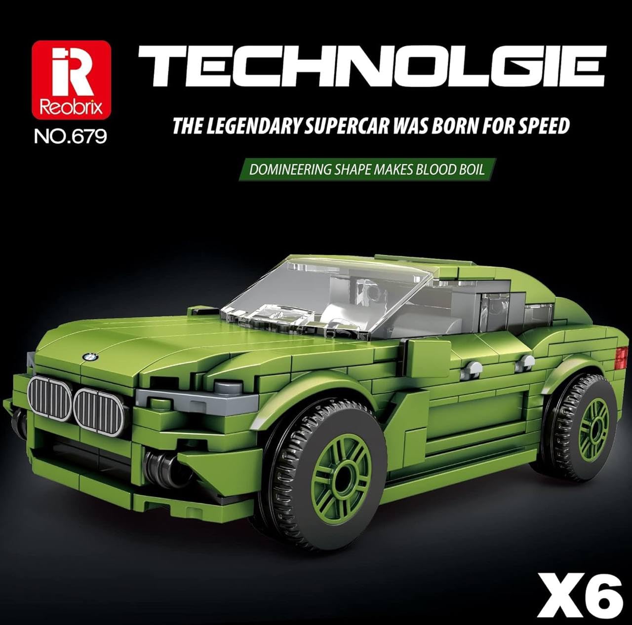 Конструктор Reobrix Technik 680, фото №8