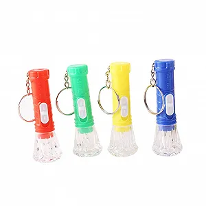 Фонарик-брелок карманный Sosoport Маленький портативный ручной фонарь Мини, 10 штук - Фото 1