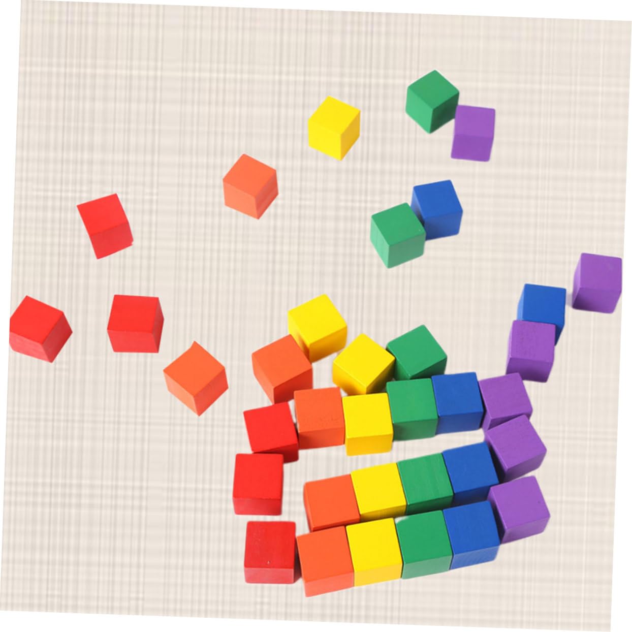 Блоки PHENOFICE Pack of 200 DIY Кольорові Кубики для Ремесел Дитячі Навчальні Порожні Куби Береза Бамбук, фото №4 Блоки PHENOFICE Pack of 200 DIY Кольорові Кубики для Ремесел Дитячі Навчальні Порожні Куби Береза Бамбук, фото №4