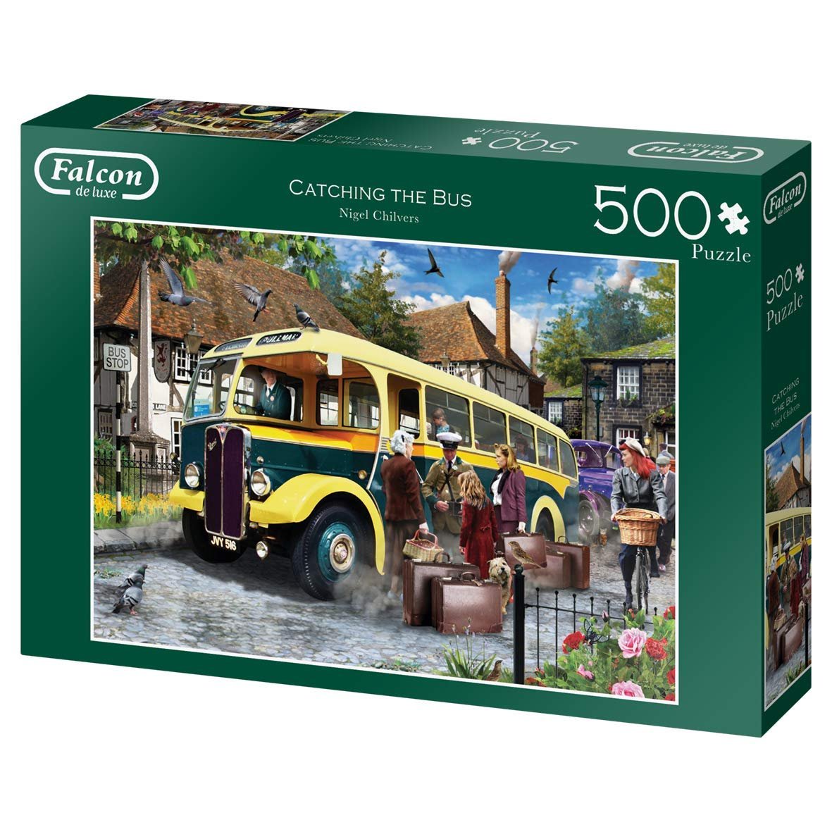 Пазл Jumbo Falcon 11260 Catching The Bus 500 деталей, фото №4