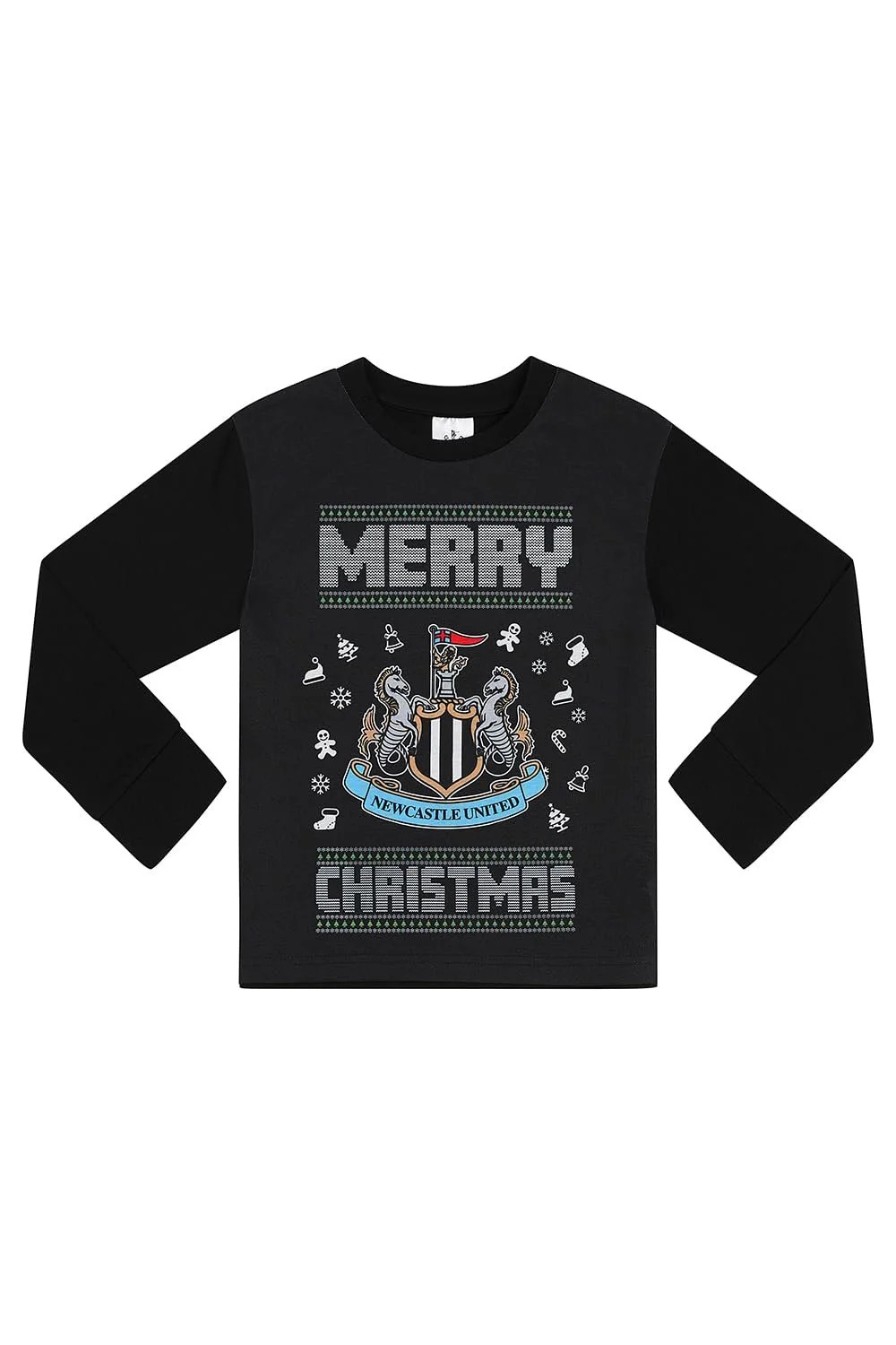 Комплект піжам Newcastle United Mens Kids Matching Family Merry Christmas Long для хлопчиків, фото №4 Комплект піжам Newcastle United Mens Kids Matching Family Merry Christmas Long для хлопчиків, фото №4