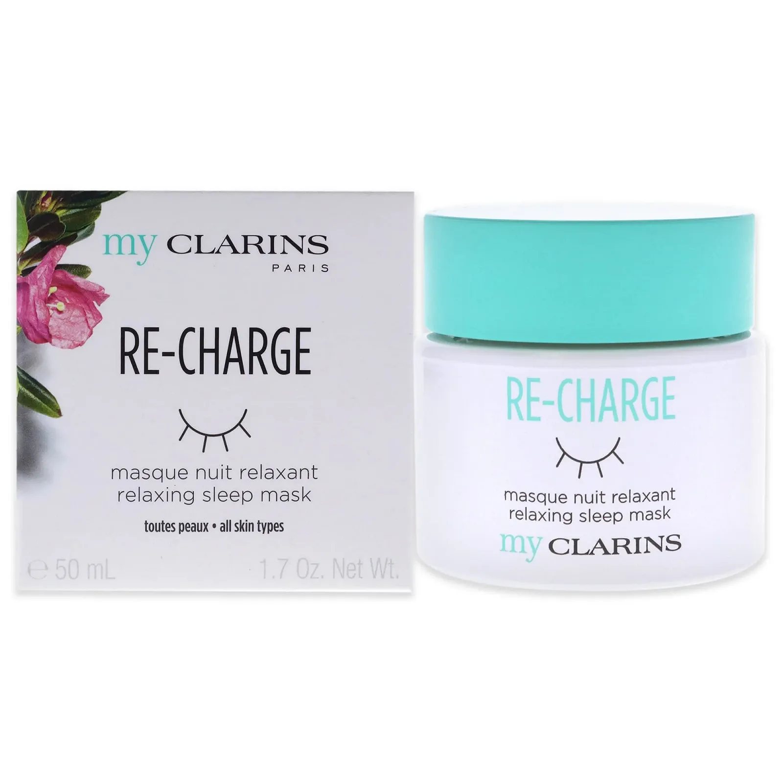 Маска для сна Clarins My Re-Charge, фото №1